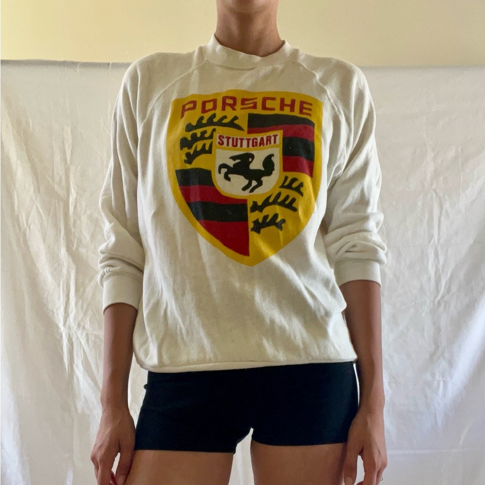 Porsche White Sweat-shirt